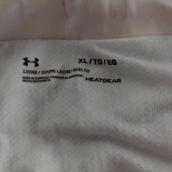 Under Armour light  gray camo loose  running shorts   Sz XL - Picture 6 of 9